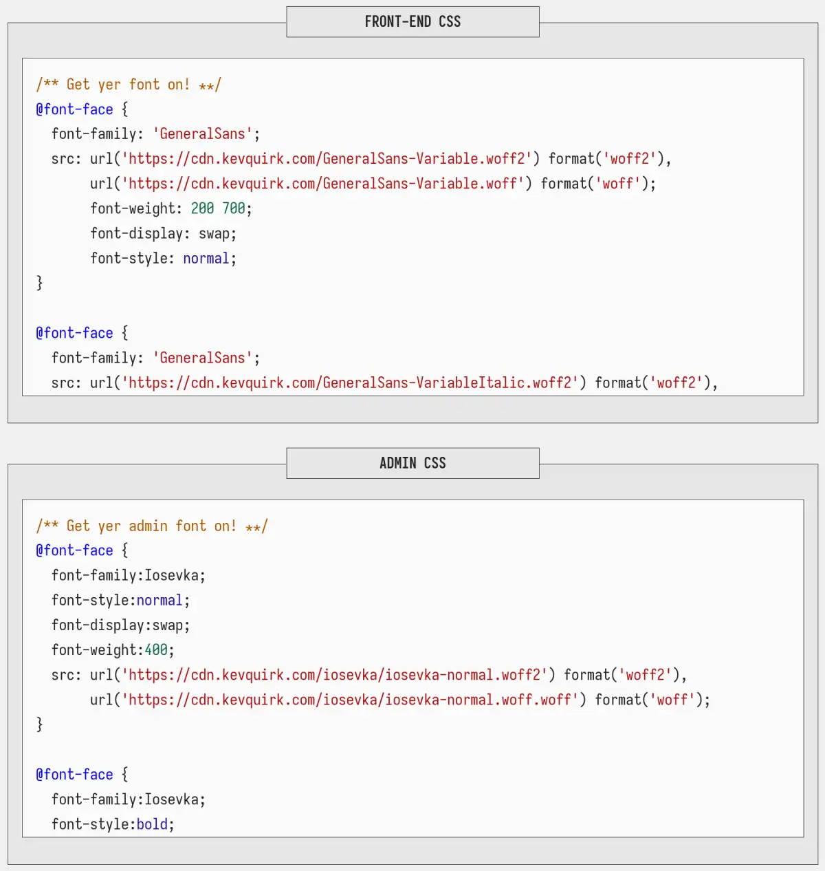 css