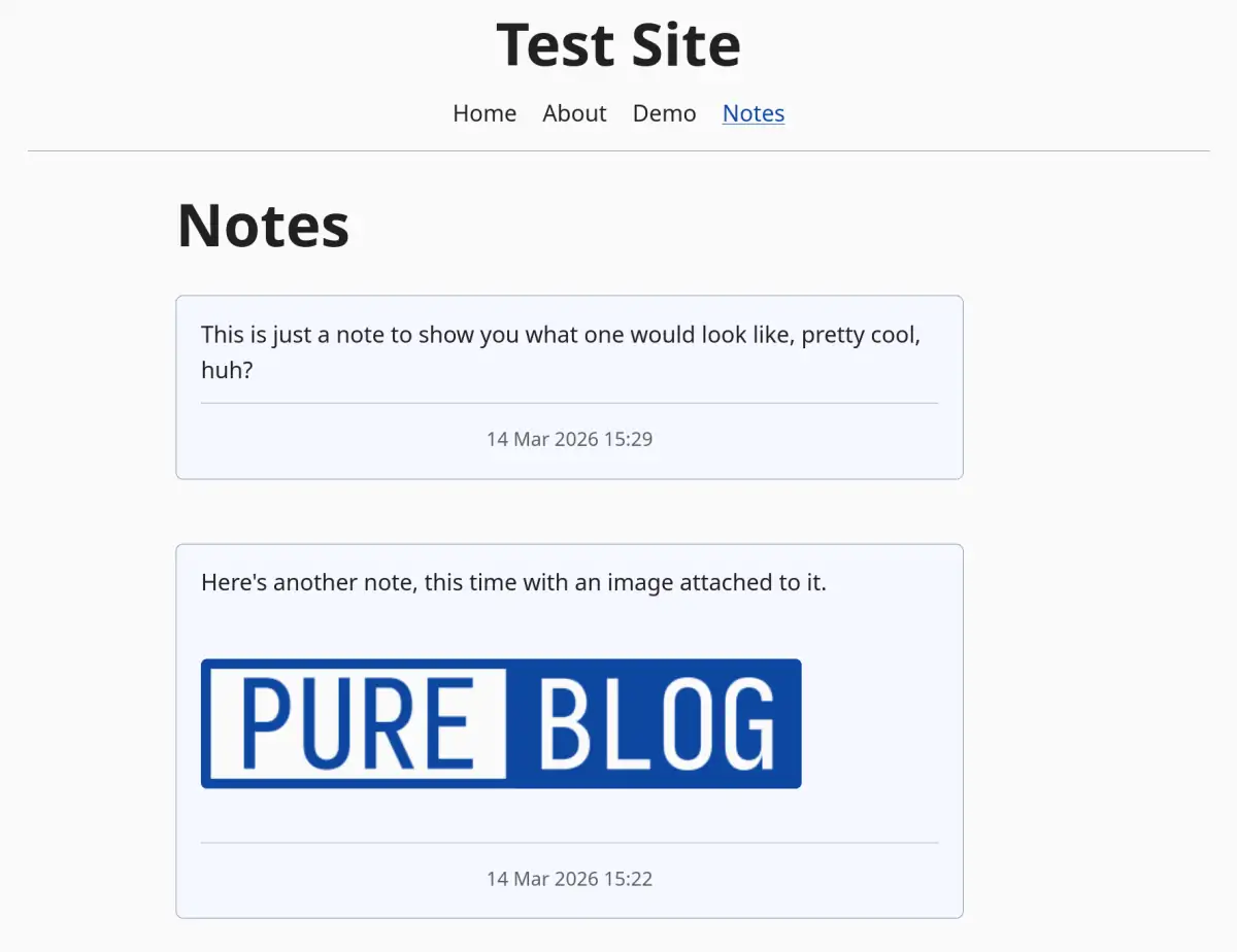 PB notes example