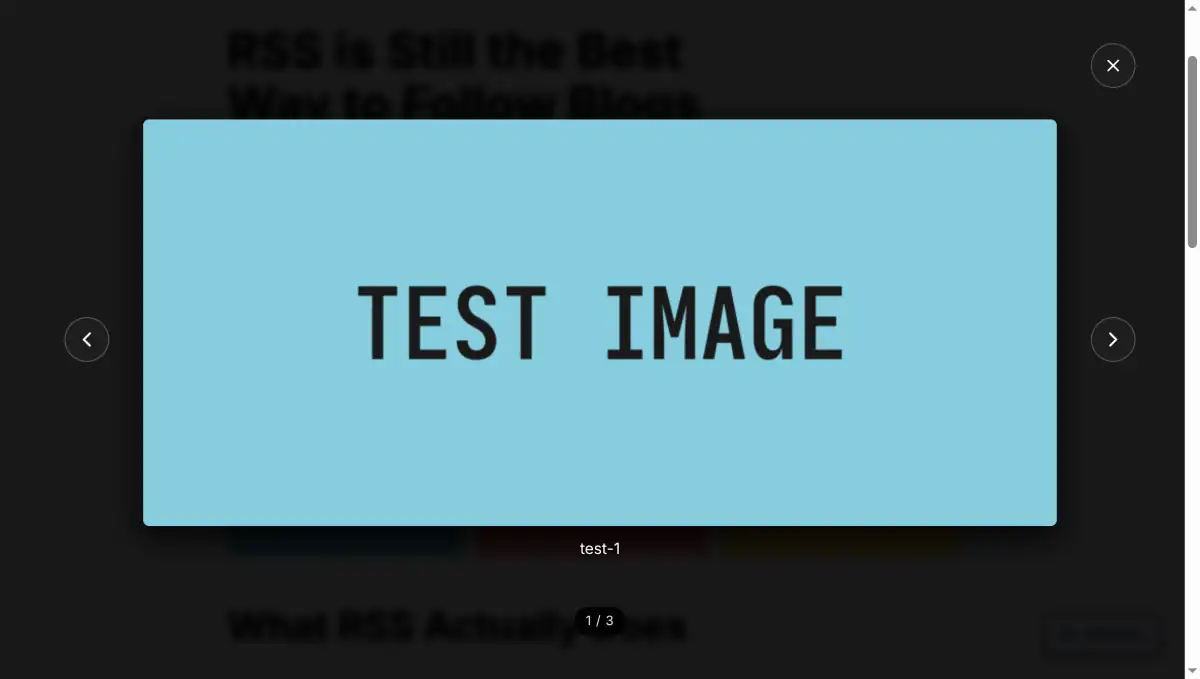 Gallery lightbox example